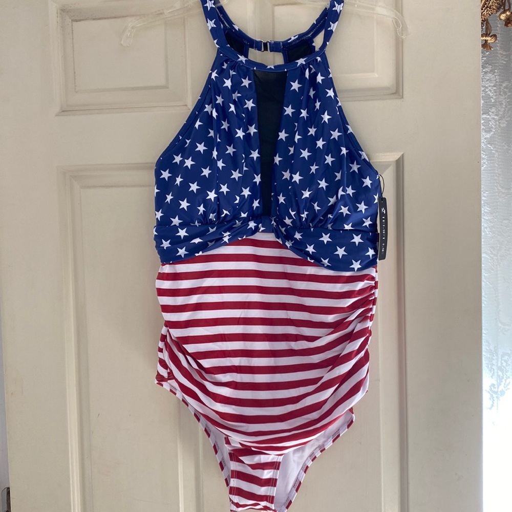 One piece bathing suit